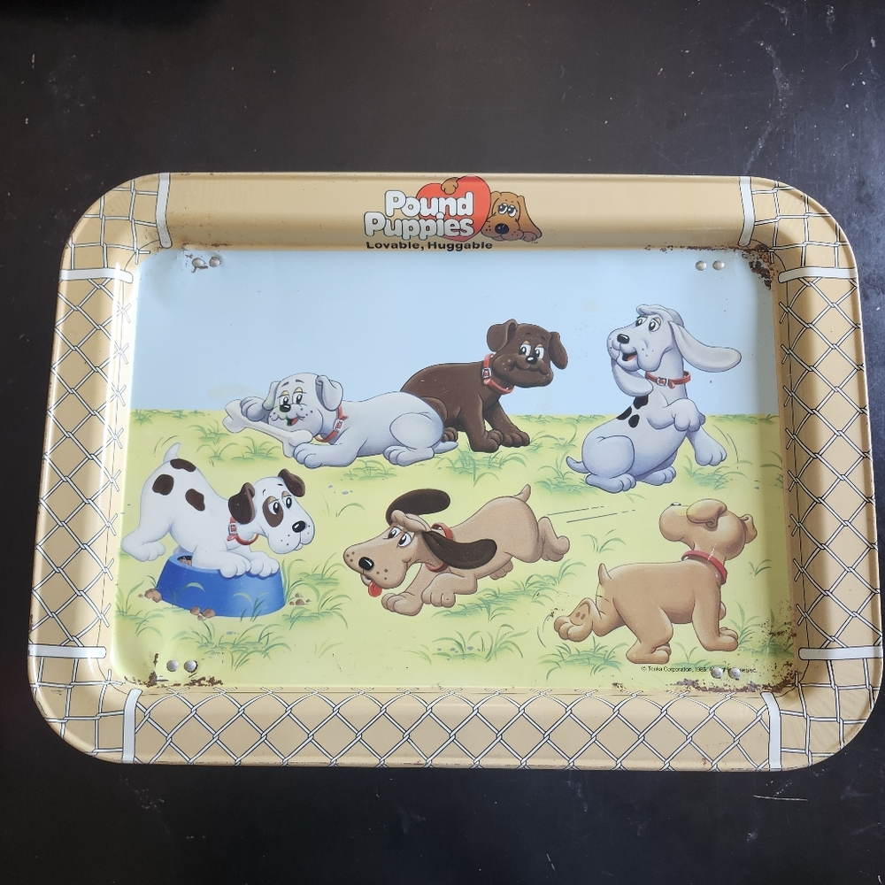 Pound Puppies Decorative TV Tray